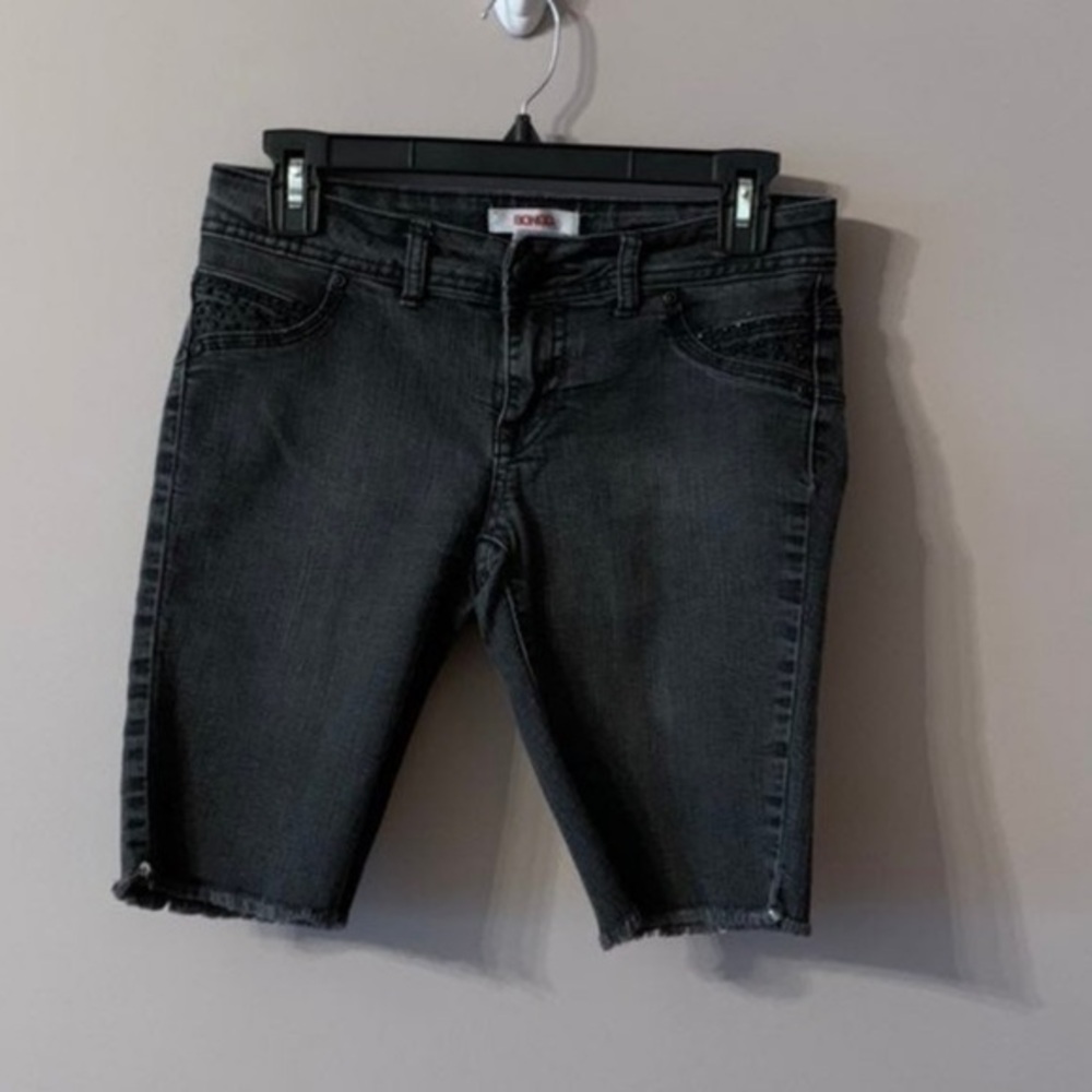Jean shorts black bongo small